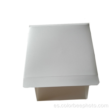 Caja de luz de estudio fotográfico mini tienda de plástico de 24 CM